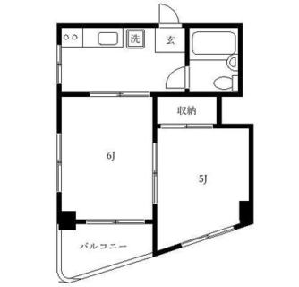 東京都北区志茂４丁目 賃貸マンション 1LDK