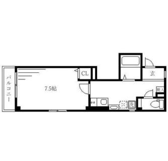 東京都北区西が丘１丁目 賃貸マンション 1K