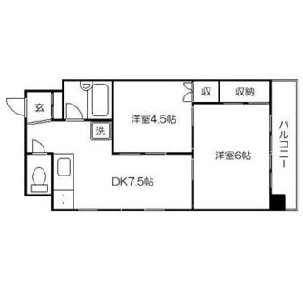 東京都北区王子１丁目 賃貸マンション 2DK