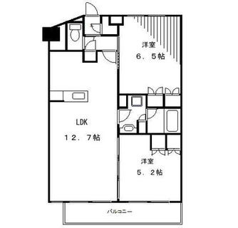 東京都北区岩淵町 賃貸マンション 2LDK