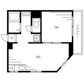 東京都北区滝野川７丁目 賃貸マンション 1LDK