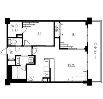 東京都北区志茂５丁目 賃貸マンション 2LDK