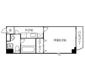 東京都北区田端新町３丁目 賃貸マンション 1K