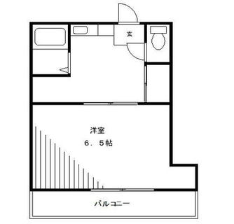 東京都北区上中里２丁目 賃貸マンション 1K