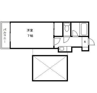 東京都北区田端１丁目 賃貸アパート 1K