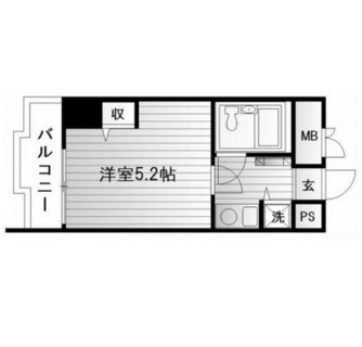 東京都北区滝野川７丁目 賃貸マンション 1K