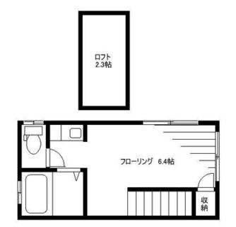 東京都北区滝野川５丁目 賃貸アパート 1R