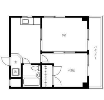 東京都北区滝野川３丁目 賃貸マンション 2DK