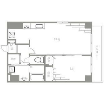 東京都北区志茂２丁目 賃貸マンション 1LDK