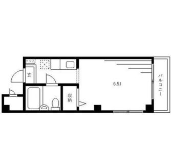 東京都北区上中里２丁目 賃貸マンション 1R