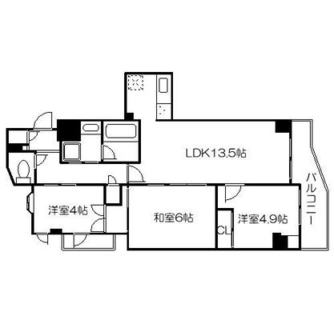 東京都北区志茂５丁目 賃貸マンション 3LDK