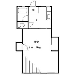 東京都北区東田端１丁目 賃貸アパート 1K