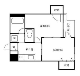 東京都北区豊島３丁目 賃貸マンション 2DK