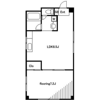 東京都北区志茂５丁目 賃貸マンション 1LDK