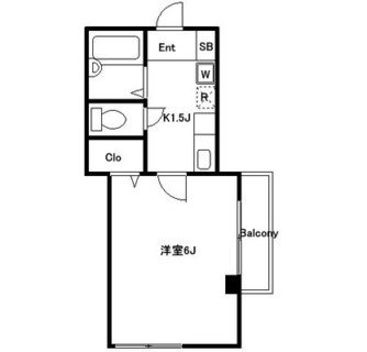 東京都北区東十条６丁目 賃貸マンション 1K