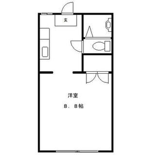 東京都北区豊島区１丁目 賃貸アパート 1R