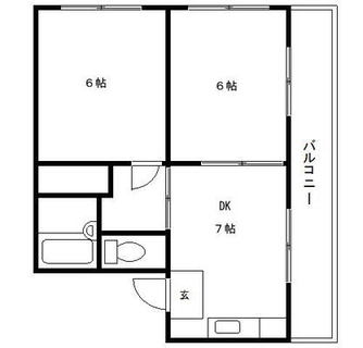 東京都北区豊島１丁目 賃貸マンション 2DK