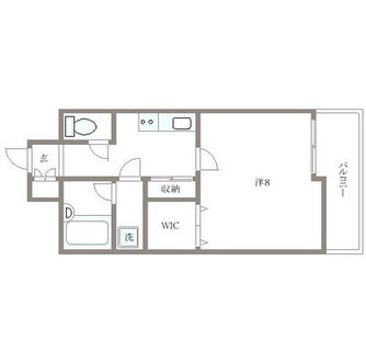 東京都北区豊島１丁目 賃貸マンション 1K