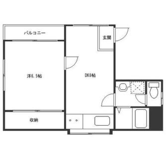 東京都北区滝野川６丁目 賃貸アパート 1DK