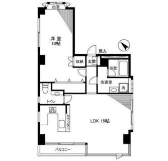 東京都北区中里１丁目 賃貸マンション 1LDK