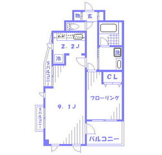東京都北区堀船２丁目 賃貸マンション 1LDK