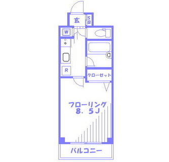東京都北区志茂４丁目 賃貸マンション 1K