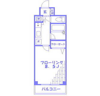 東京都北区志茂４丁目 賃貸マンション 1K