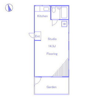 東京都北区中里３丁目 賃貸マンション 1R